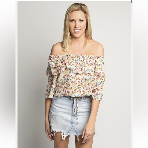 ZADIG & VOLTAIRE Tease Butterfly Silk Blouse - Picture 1 of 9